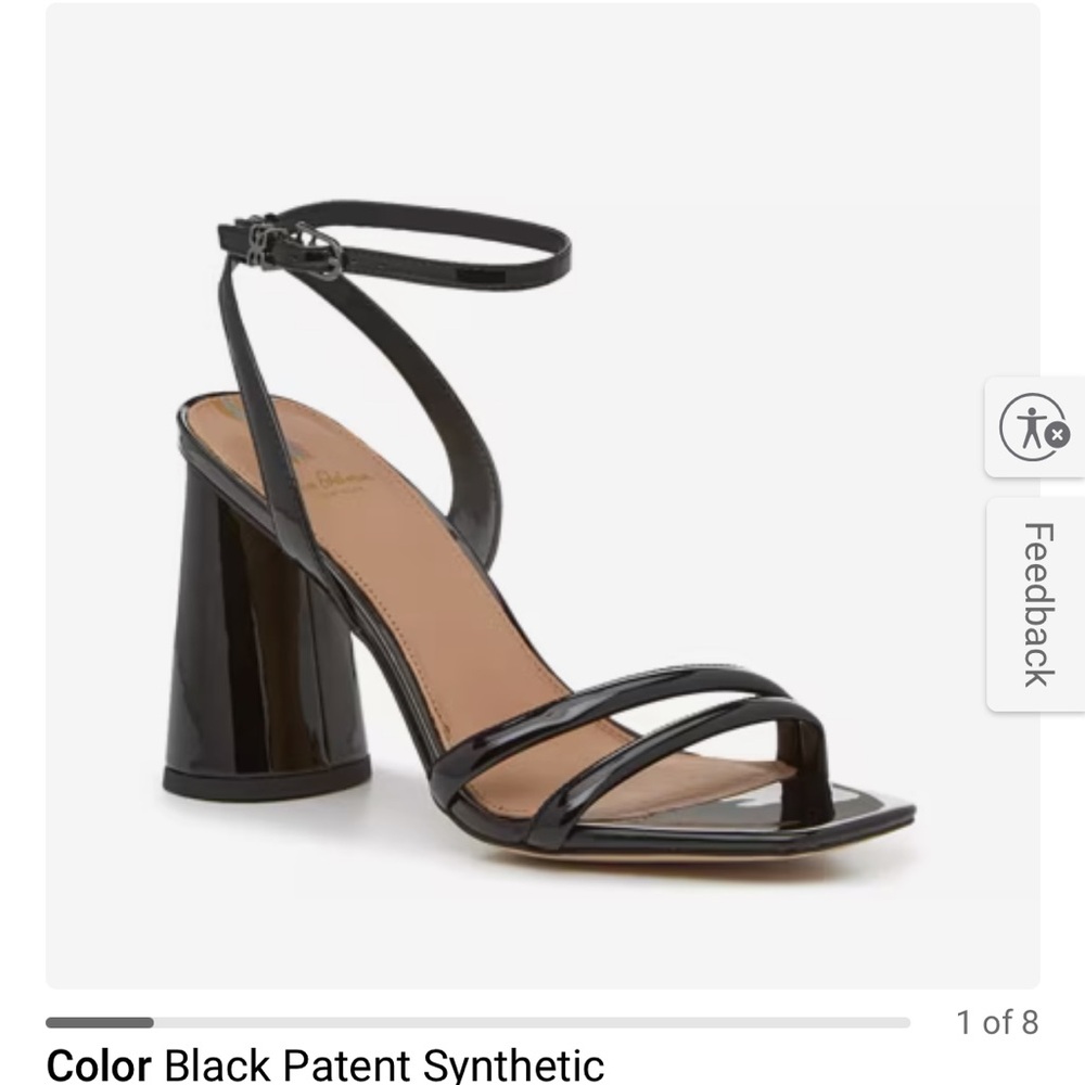 Sam Edelman Black Patent Heels